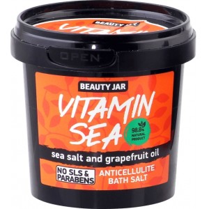 Beauty Jar VITAMIN SEA - anticeliulitinė druska voniai 200 g